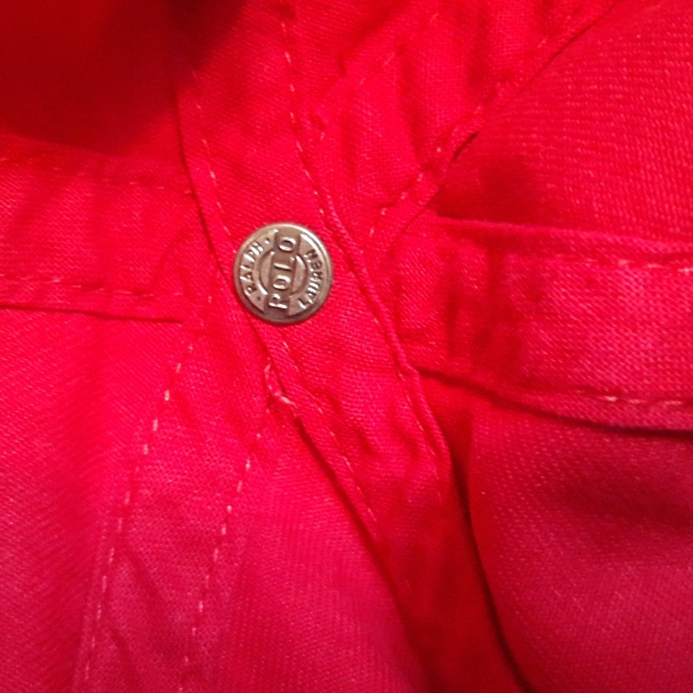 NWT Polo Ralph Lauren Core Classic Sport Cap - Red/Navy - Picture 7 of 9
